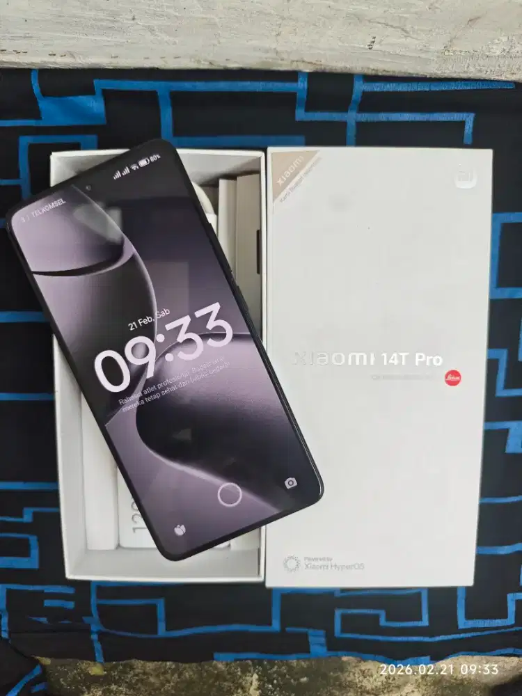 Xiaomi 14T Pro 12/512 Fullset ori segel mulus no minus garansi aktif