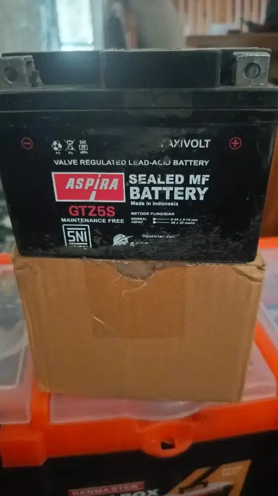 Aki astra aspira GTZ5S asli healthy 100%