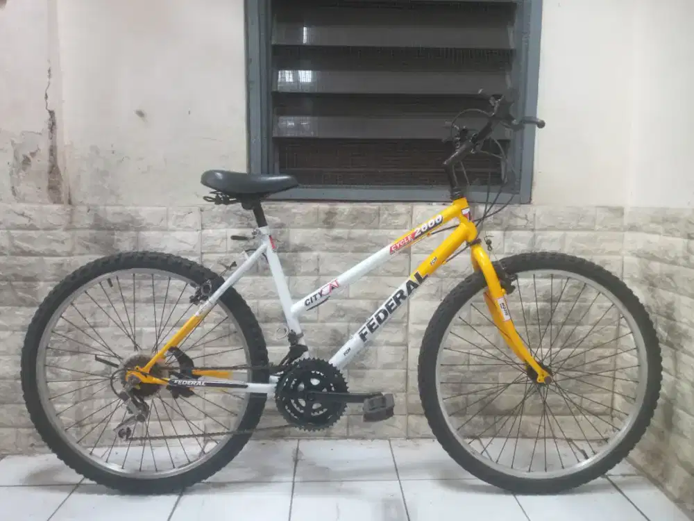 Sepeda model federal uk 26 bersih normal tinggal pakai
