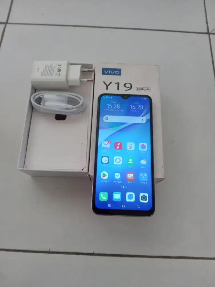 VIVO Y19 Ram 8GB fulset