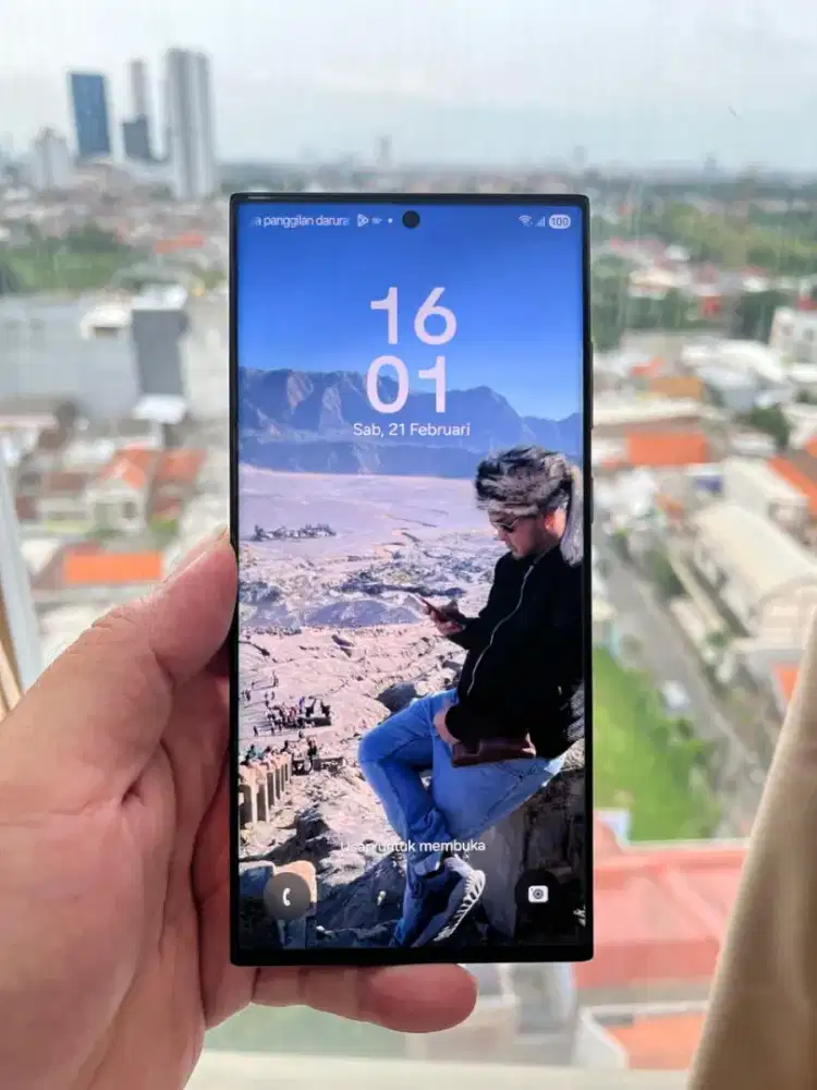 SAMSUNG S23 ULTRA 5G 12/512 MERAH MENYALA 99.99% PERFECT LIKE A NEW