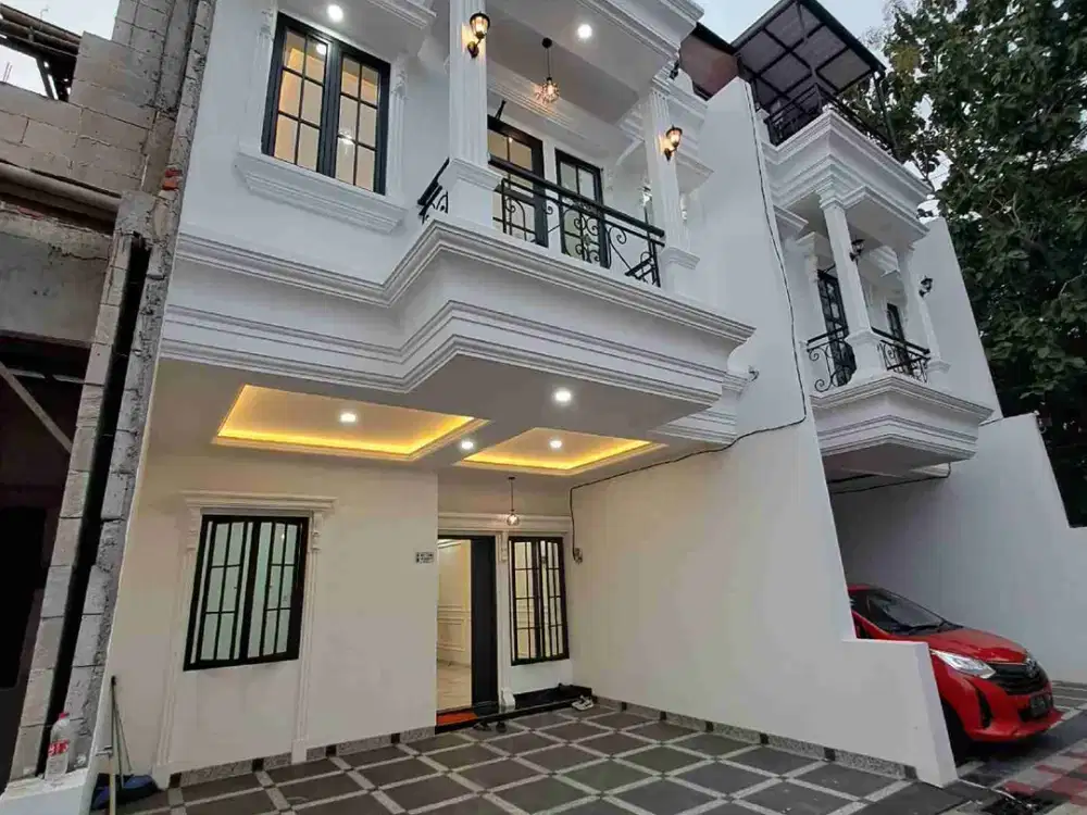 Jual Rumah Rooftop  Dalam Komplek Di Tanah Baru Beji Depok