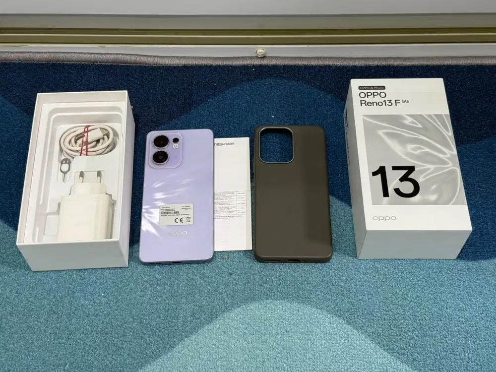 Oppo reno 13f 5G 8/256gb mulus 1000% seperti baru fullset