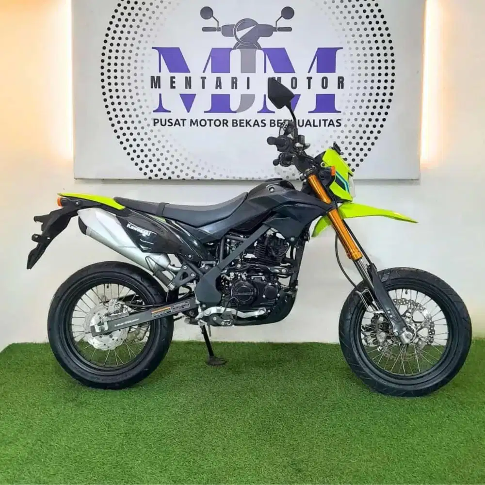 KAWASAKI DTRACKER 150SE 2022 LIKE NEW KM LOW DP 1JT ( CASH KREDIT)