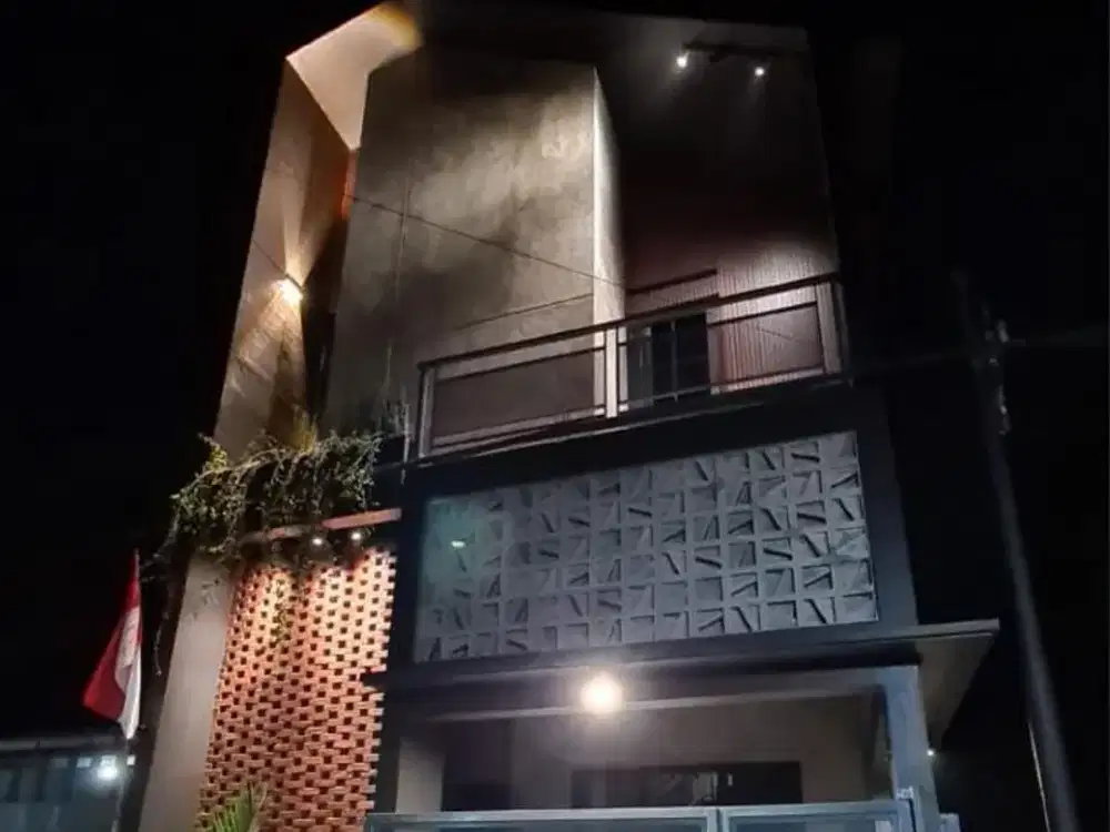 Rumah 3 Lantai Gaya Industrial Di Tipar Bandung Barat