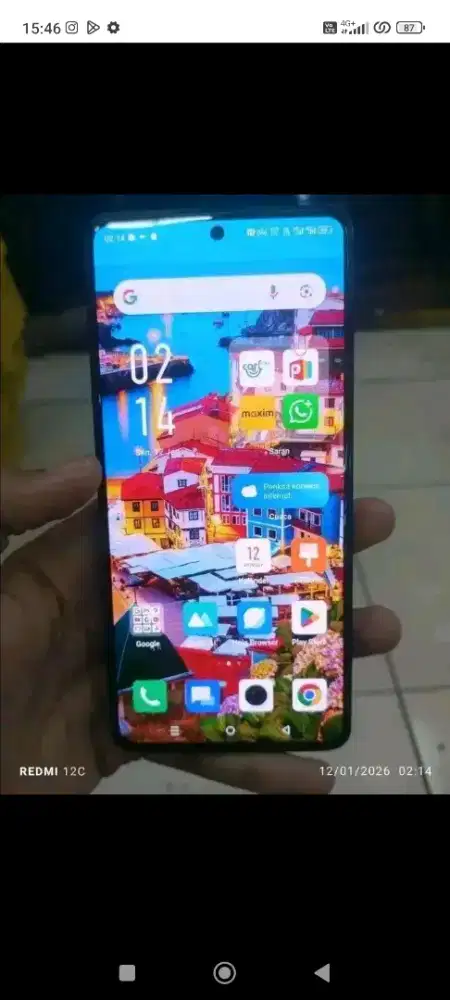 Infinix type Note30Pro Ram 8GB Rom 256GB