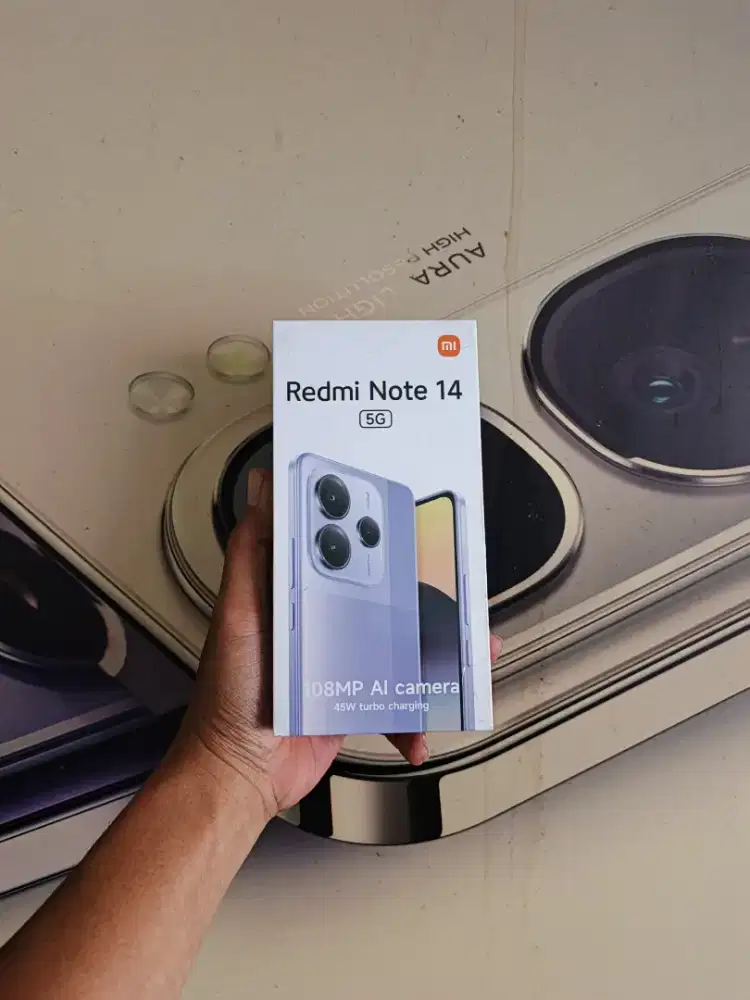 Berminat silahkan WA Redmi Note 14 5G 12/512 Garansi resmi 15bln