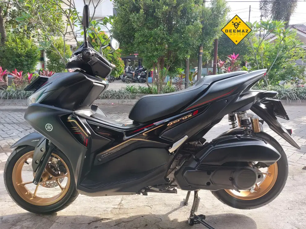 (DP 500 Rb)‼️ Aerox ABS Keyless Connected Hitam 2024 Cash / Kredit