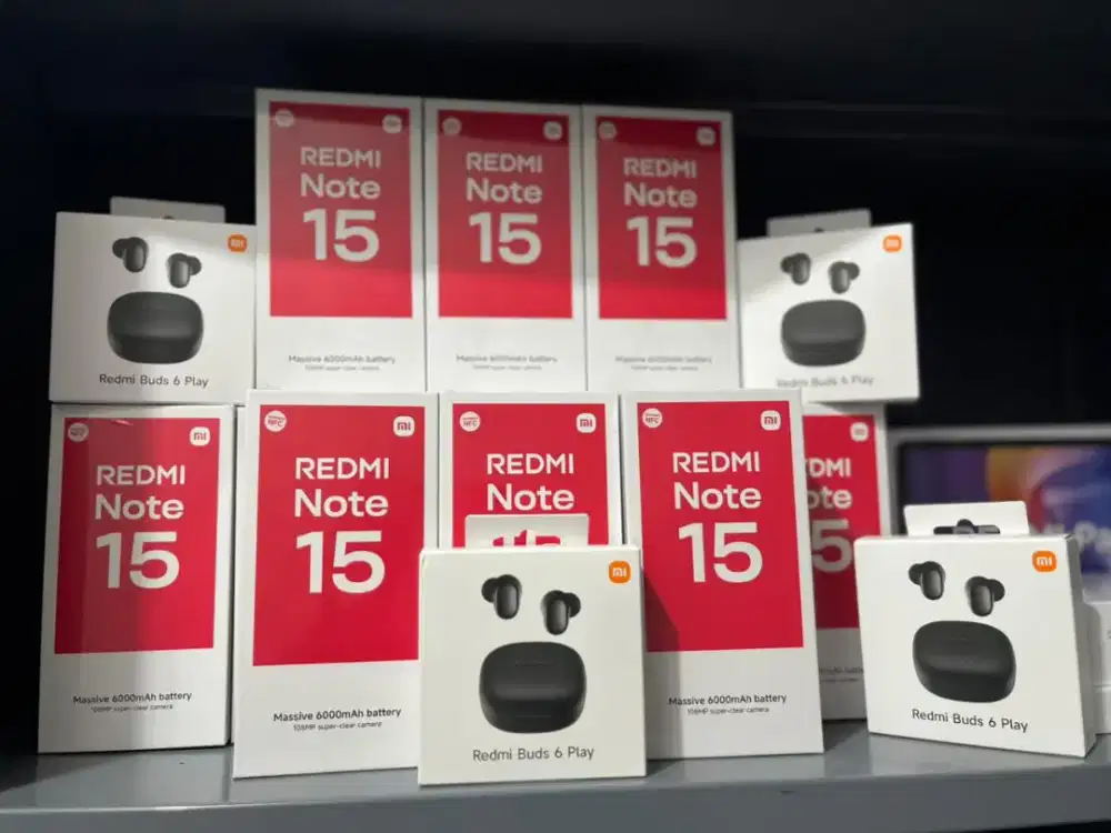 NEW REDMI NOTE 15 SERIES GARANSI RESMI XIAOMI INDONESIA!!
