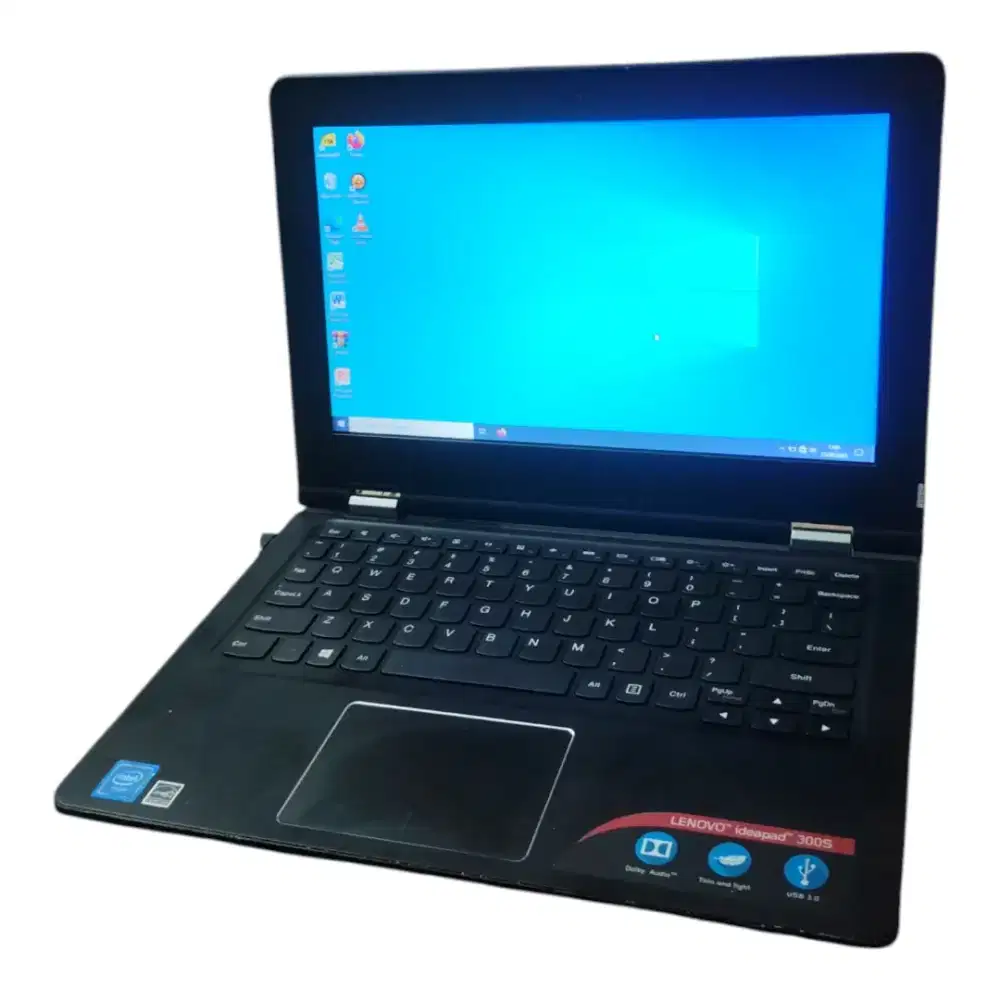Laptop second bekas Lenovo Ideapad 300S-11IBR
80KU 12 inchi 2GB
