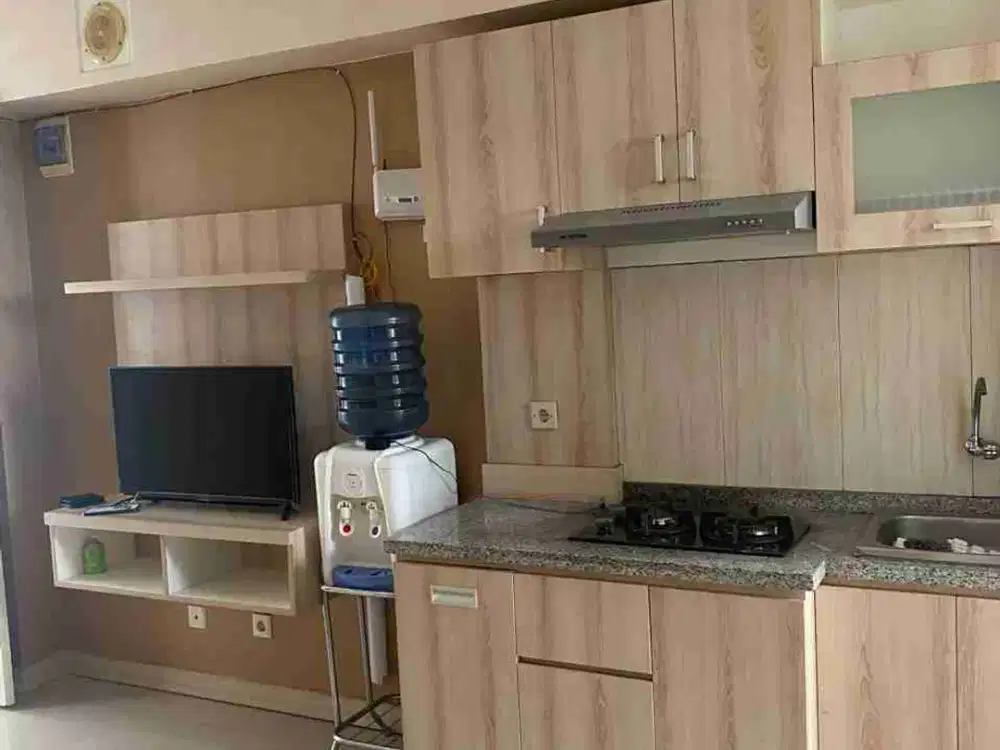 apartemen bassura 2 kamar ukuran besar furnished
