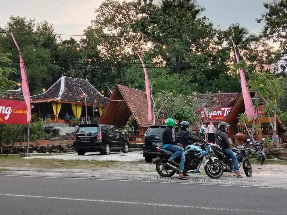 DIJUAL  MURAH 4860m2 STRATEGIS PINGIR JALAN GUNUNG KIDUL YOGYAKARTA