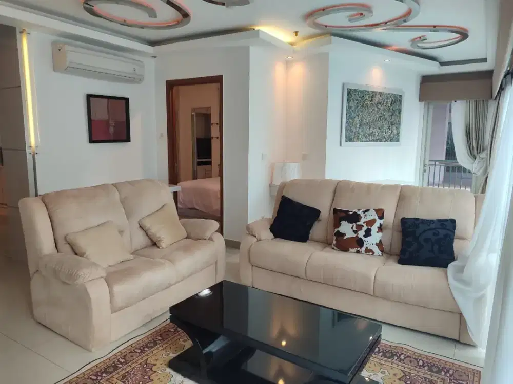 Rent Sahid Sudirman Apartment With 3 Bedrooms And Full Furnished