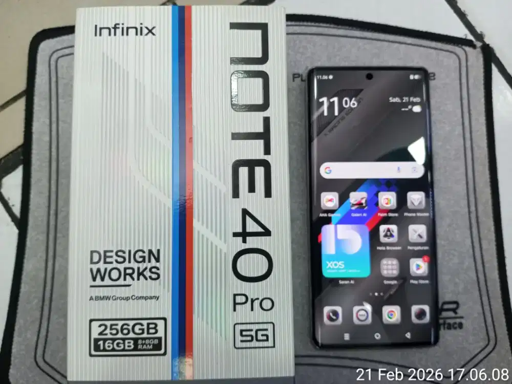 Infinix note 40 Pro 5 G BMW