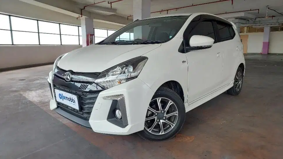 TDP 7,JT, Garansi Mesin 1th Daihatsu Ayla 1.2 New R Bensin-AT Abu 2023