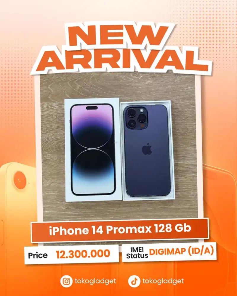 iPhone 14 Promax 128 Gb ex IBOX