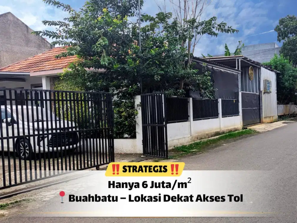 Investasi Aman di Buahbatu – Tanah 125 m² Survey sekarang juga!!