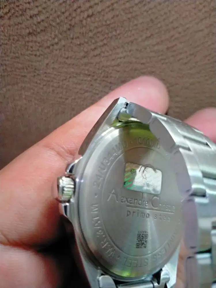 Dijual jam Alexandre Christie Primo steel