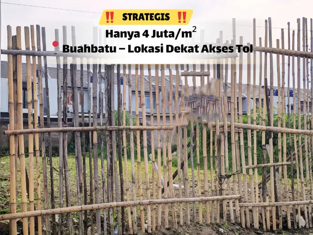 Momentum Terbaik Beli Tanah! Siap Bangun & Siap Untung