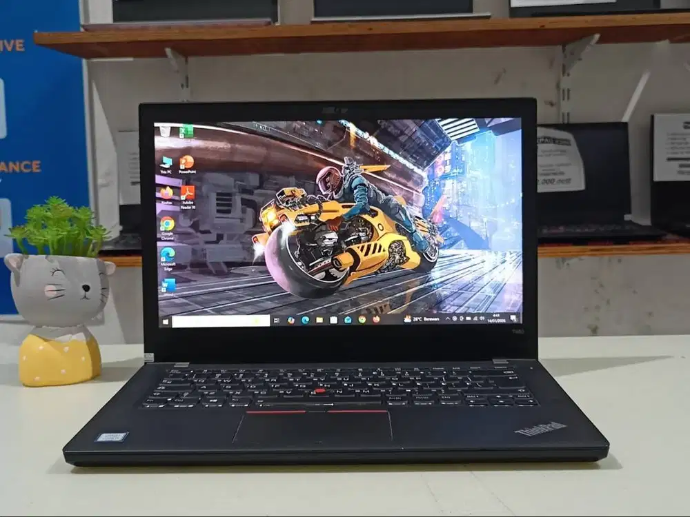 Laptop bekas Lenovo Thinkpad T480, Intel Core i5-7200U RAM 8 GB