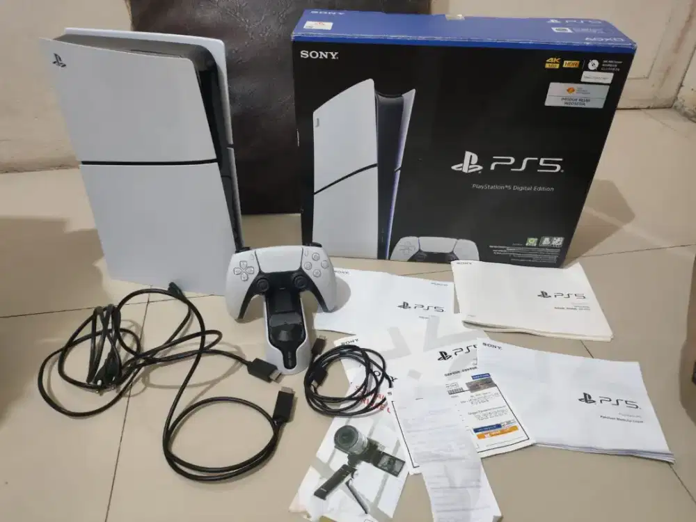 Ps5 slim digital resmi indo like new