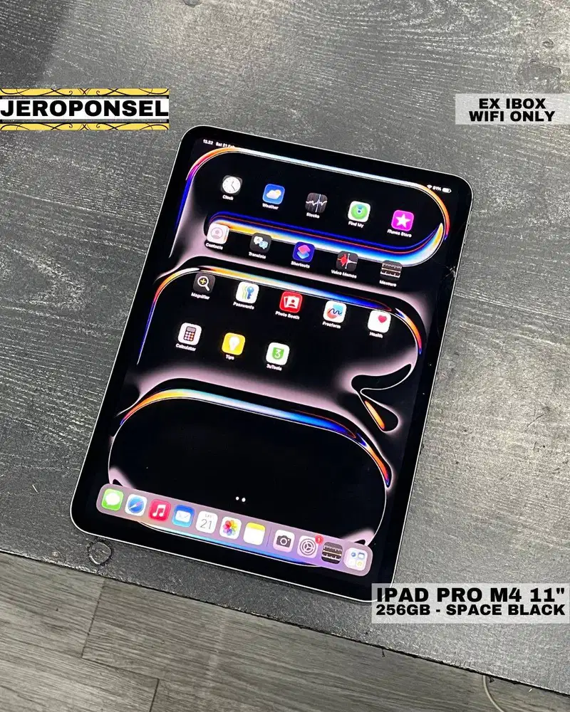 IPAD PRO M4 11” 256GB BLACK EX IBOX MURAH GARANSI ADA MINUS