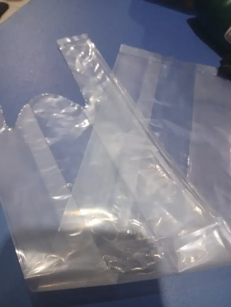 Plastik Take way 2 minuman tebal murah