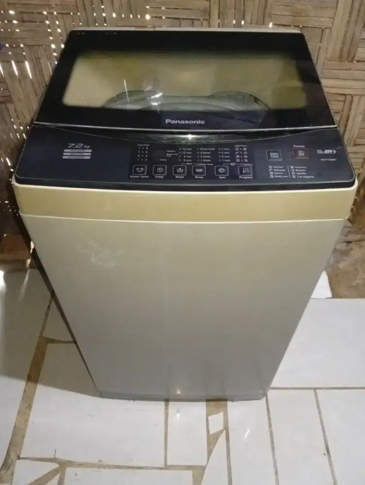 Jual mesin cuci otomatis merk panasonic kapasitas 7,2kg