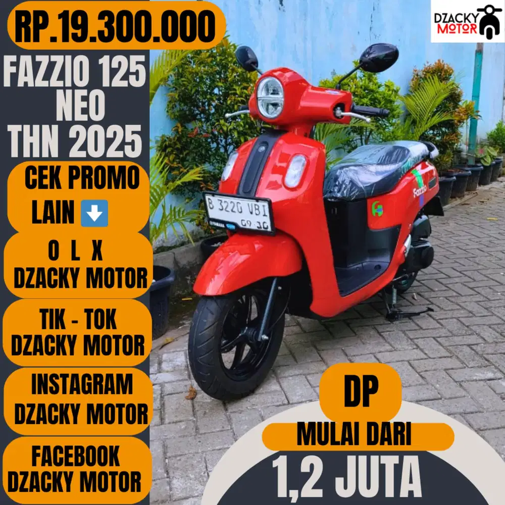 FAZZIO NEO TAHUN2025 SECOND LIKE NEW