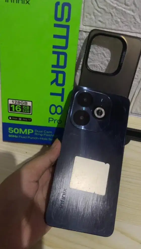 Infinix Smart8 Pro ram 8+8/128 FULLSET ORI AN