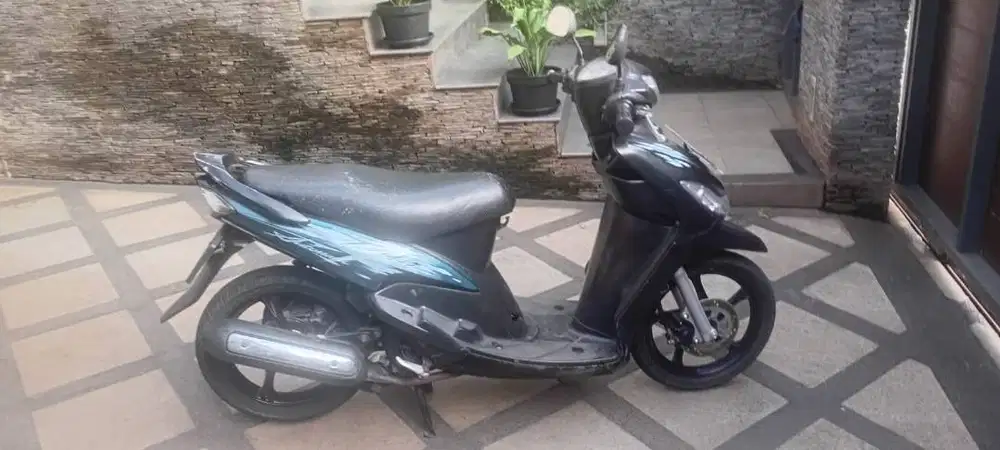 Mio Sporty 2008, Wrn.Hitam, B-DKI Depok Limo, Pajak Hidup, Wr.Buncit