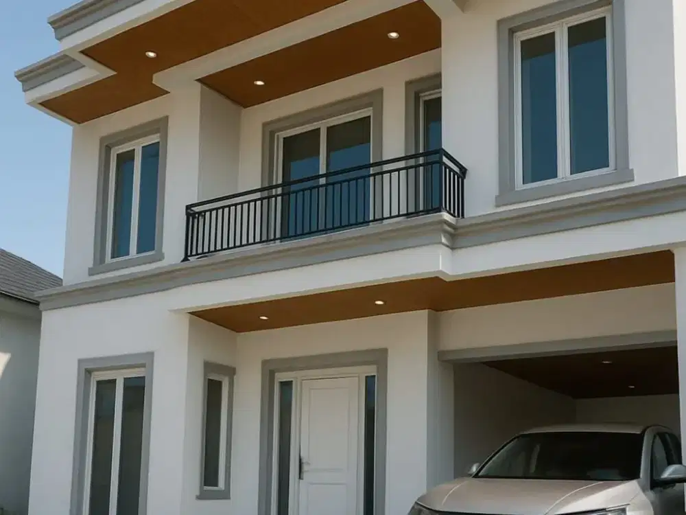 CLUSTER 3 KAMAR 2 LANTAI DI LOKASI STRATEGIS 15 MENIT DARI STASIUN KRL HANYA 365 JUTAAN