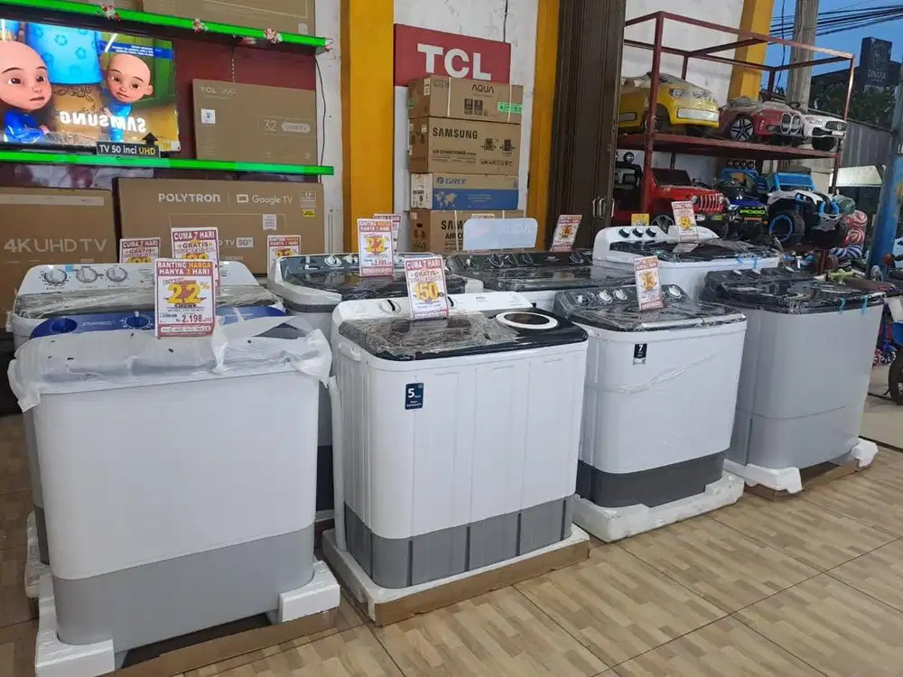 KREDIT MESIN CUCI TANPA DP TANPA SURVEI