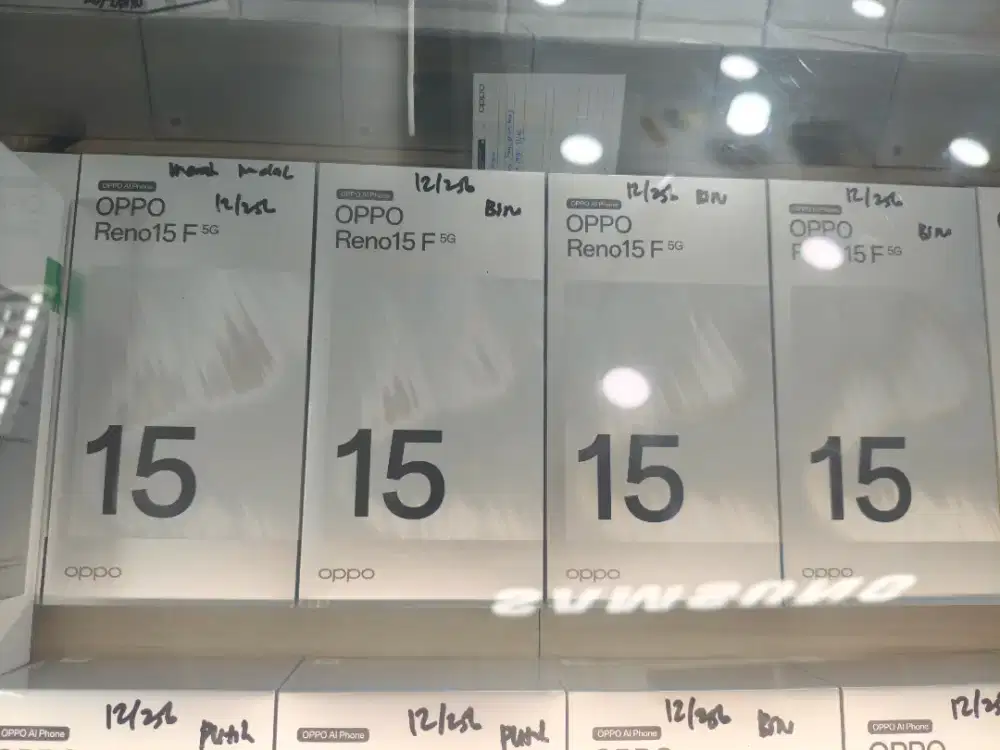 NEW OPPO RENO 15F 8/256GB CICILAN BUNGA 0%