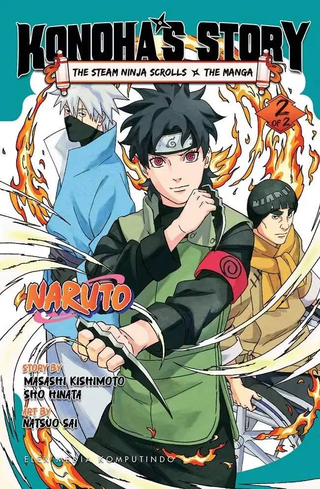 Buku komik Naruto mirai edisi 1