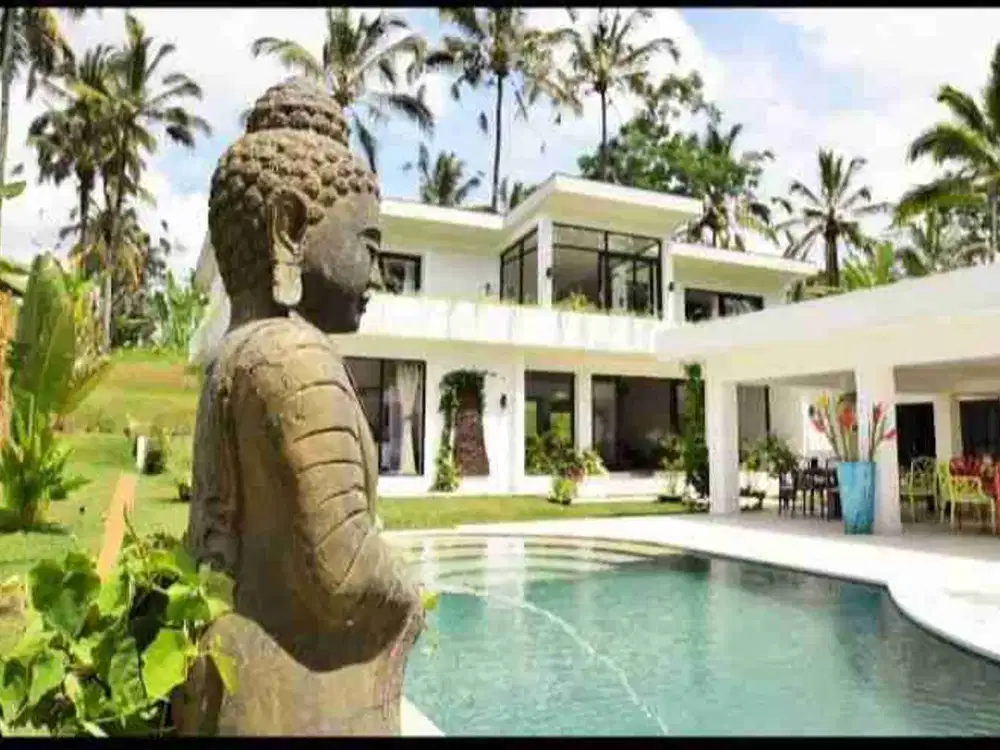 di jual vila di tegallalang.pemandangan lembah