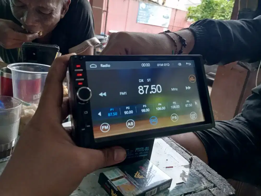 Headunit Doubledin Deckless 7inch baru