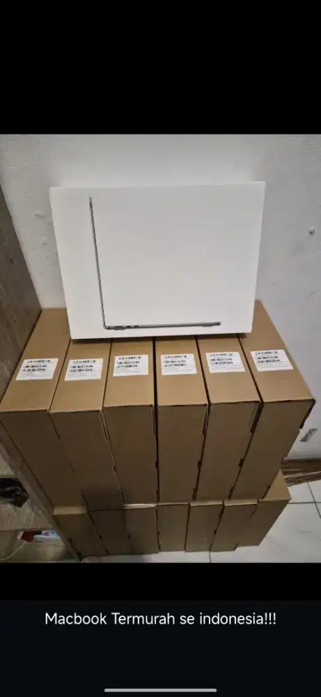 Macbook Air M2 16/256GB Midnight Resmi Apple Indonesia