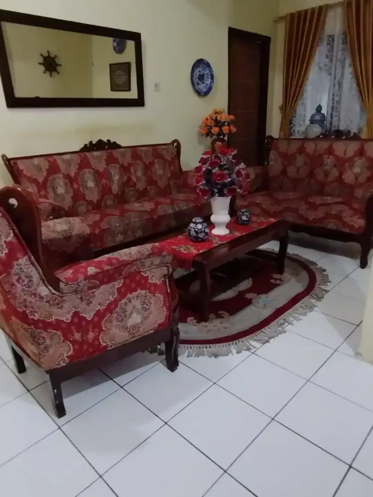 Kursi Sofa Jati