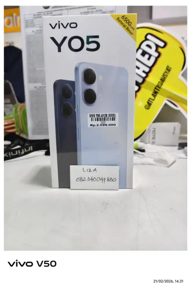 VIVO Y05 8/128 ATLANTIS DAHSYAT