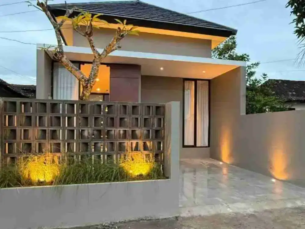 Rumah minimalis di jalan godean