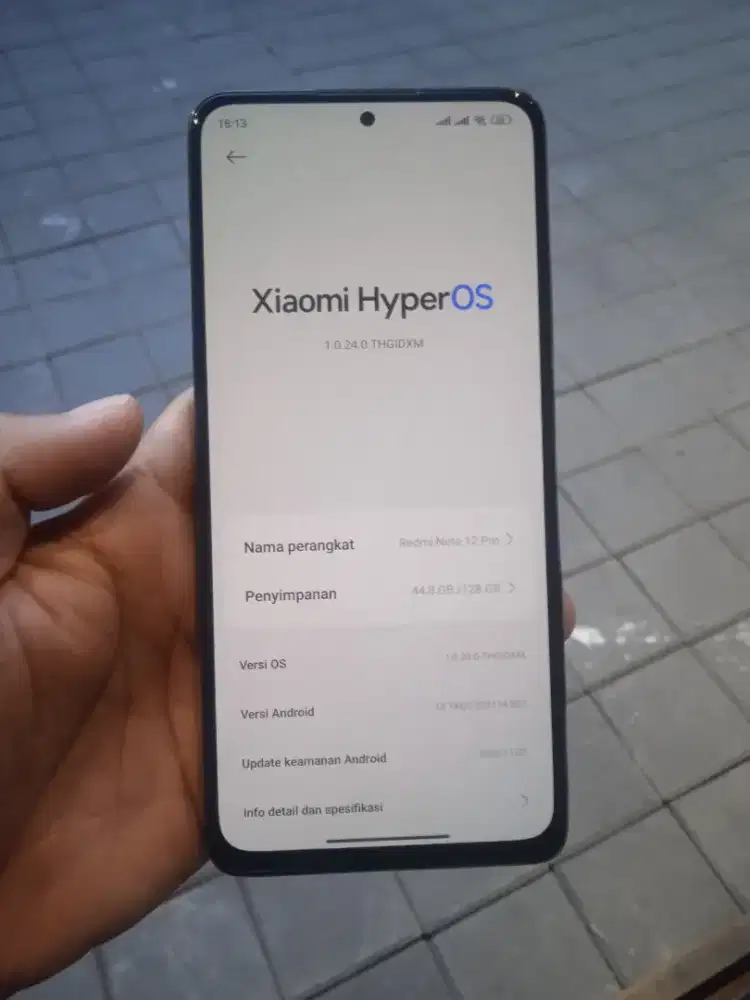 Redmi Note 12 Pro HyperOS
