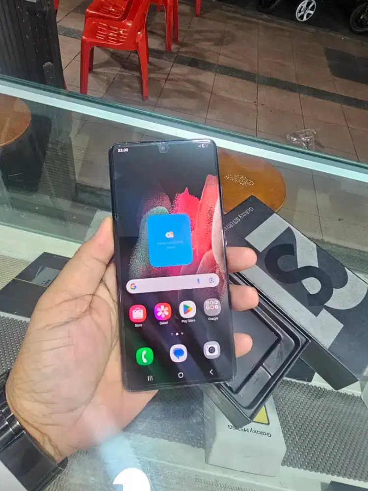 Samsung S21 ultra 12/256 mlus lengkap
