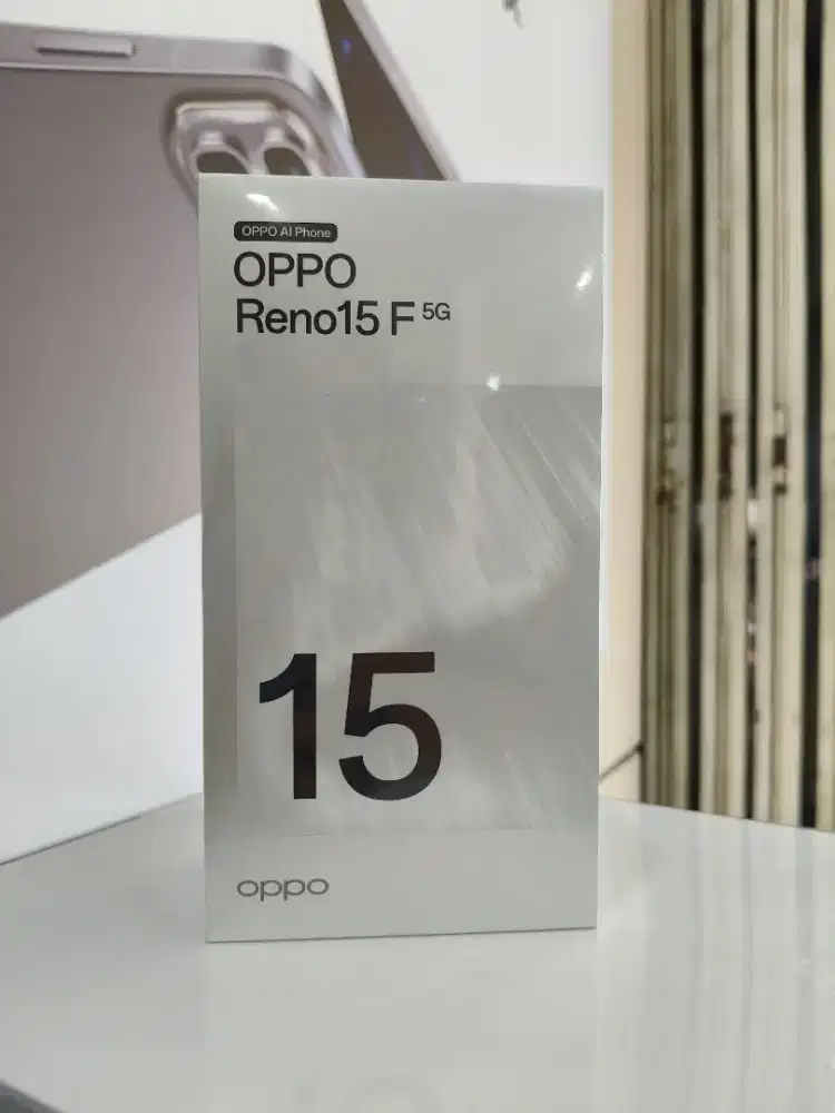 OPPO RENO 15F 5G 12/256GB NEW GARANSI RESMI