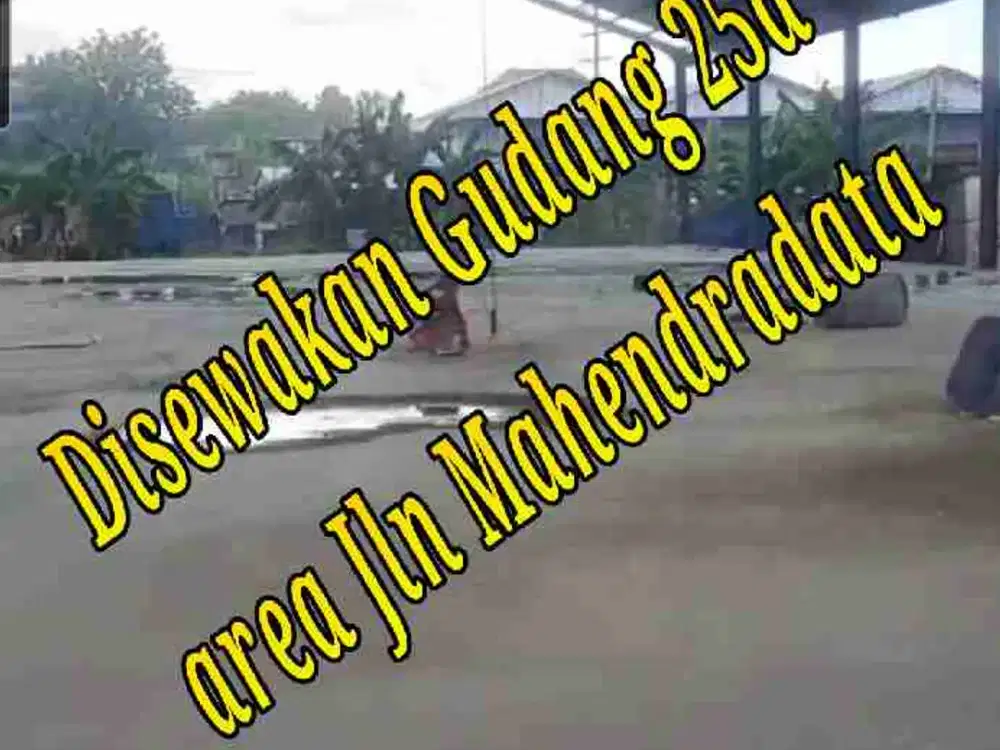 Disewakan Gudang 25a di area Jln Mahendradata Denpasar Bali