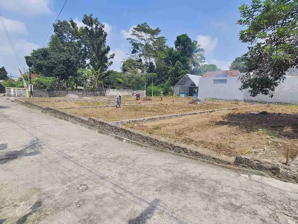 Tanah SHMP 400m2 Hanya 4 Menit dari Kampus UII