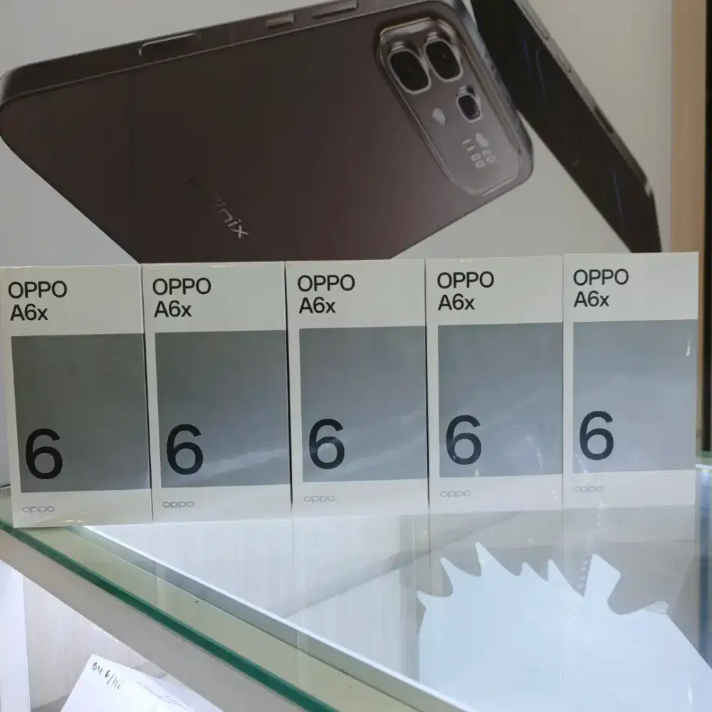 Oppo A6x 4/128 Baru Garansi Resmi