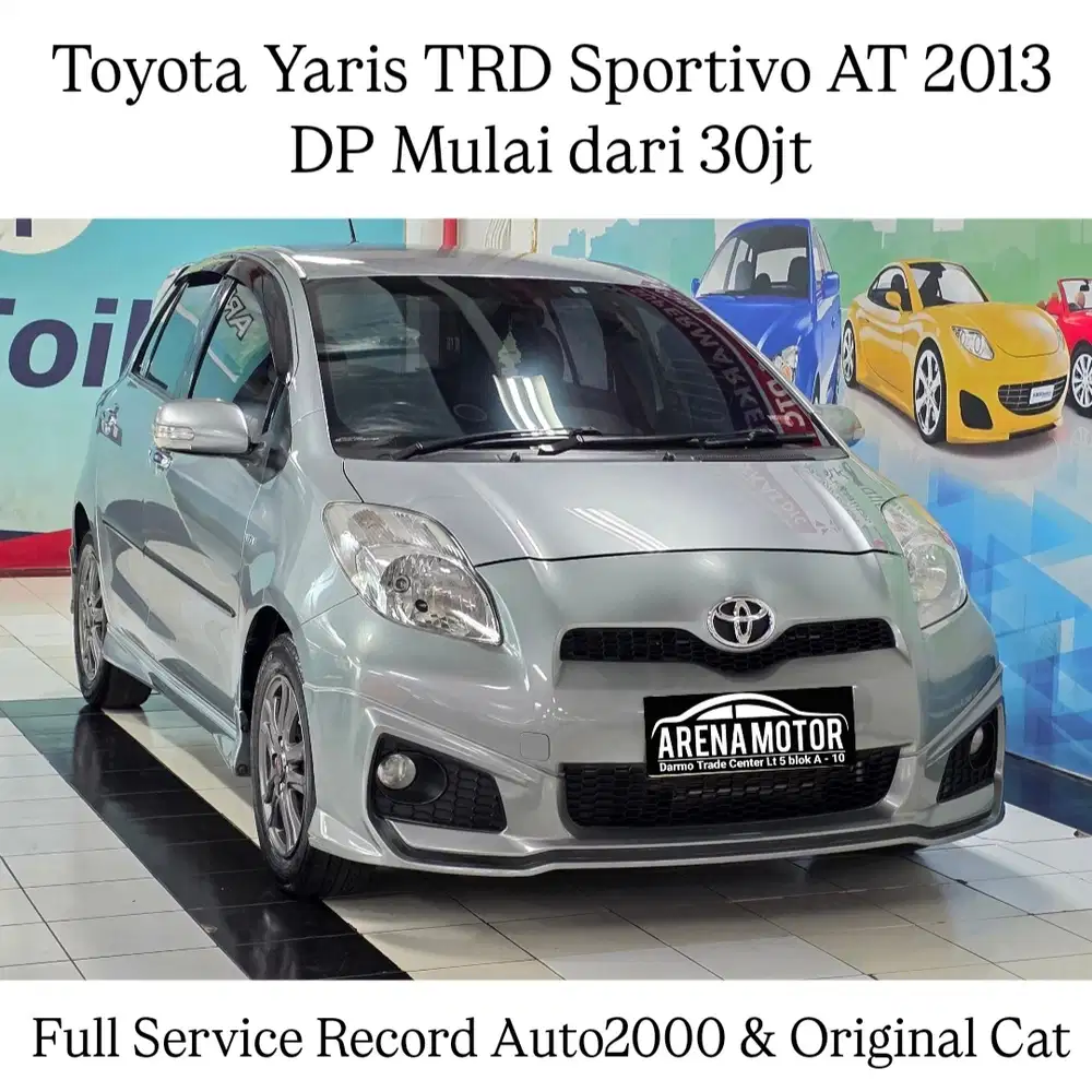 Yaris S TRD Sportivo AT 2013 Full-Var 27jt++ # Toyota 1.5 Matic Bakpao