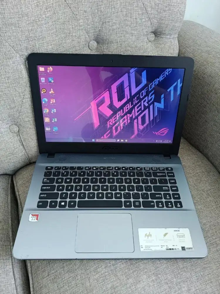 Laptop Asus X441B Mulus Noken Siap Pakai