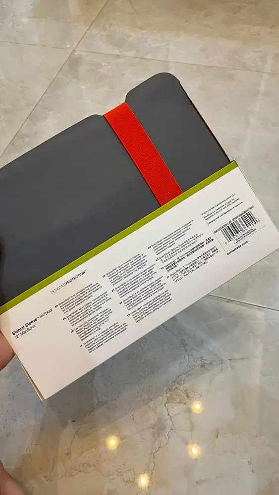 Acme Made | Skinny Sleeve Macbook12 Box3 - Grey Poppy